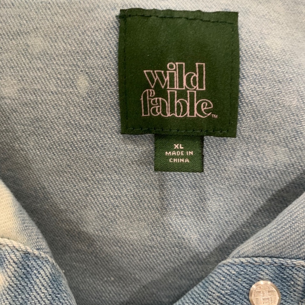 Women’s bleached Jean Jacket